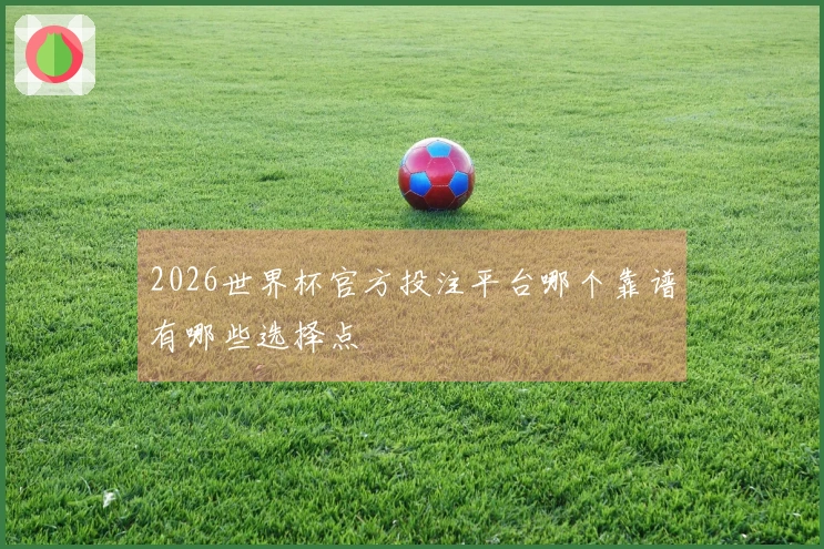 2026世界杯官方投注平台哪个靠谱有哪些选择点